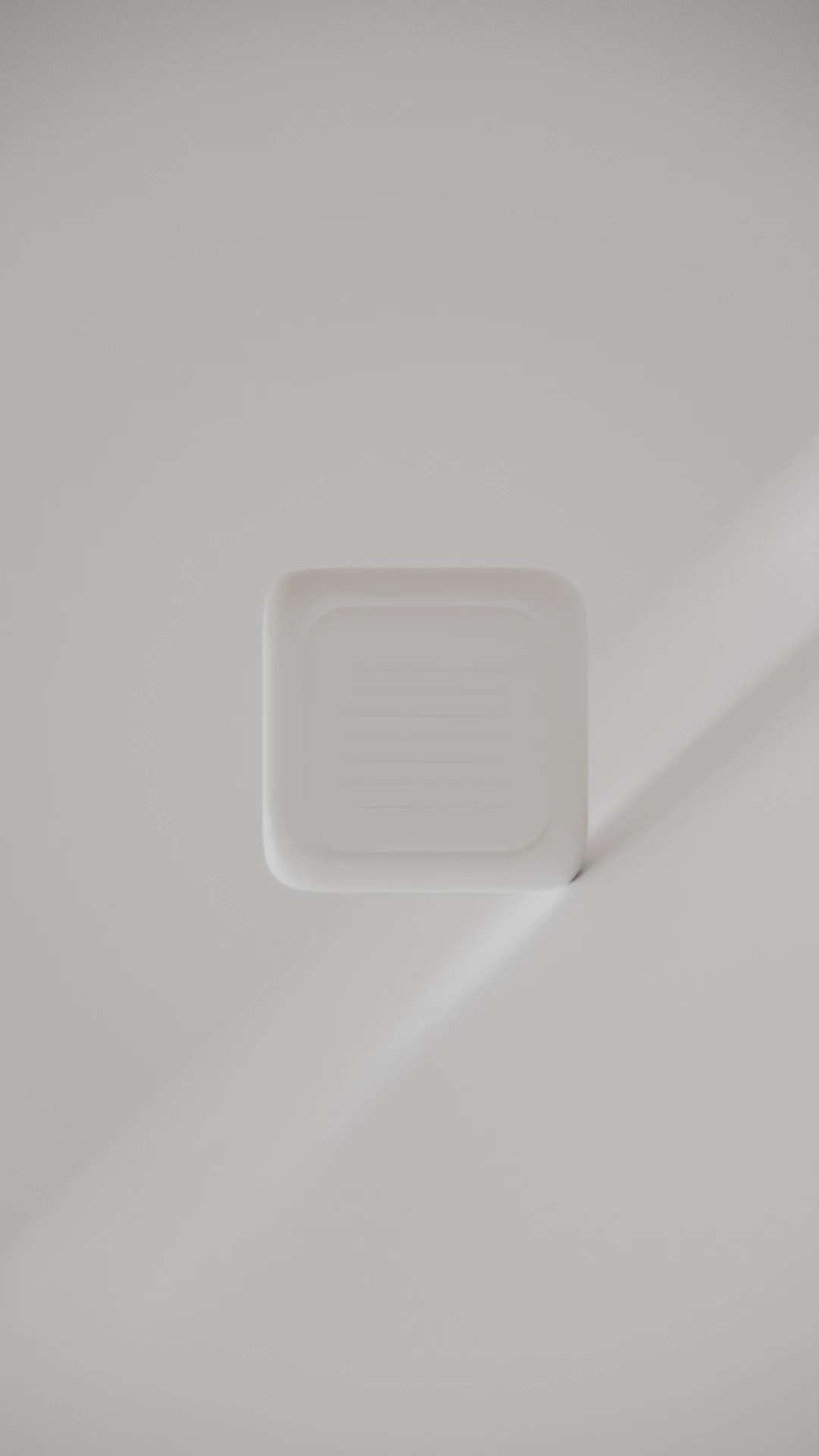 ZONE with simplified white surfaces in the early animation draft